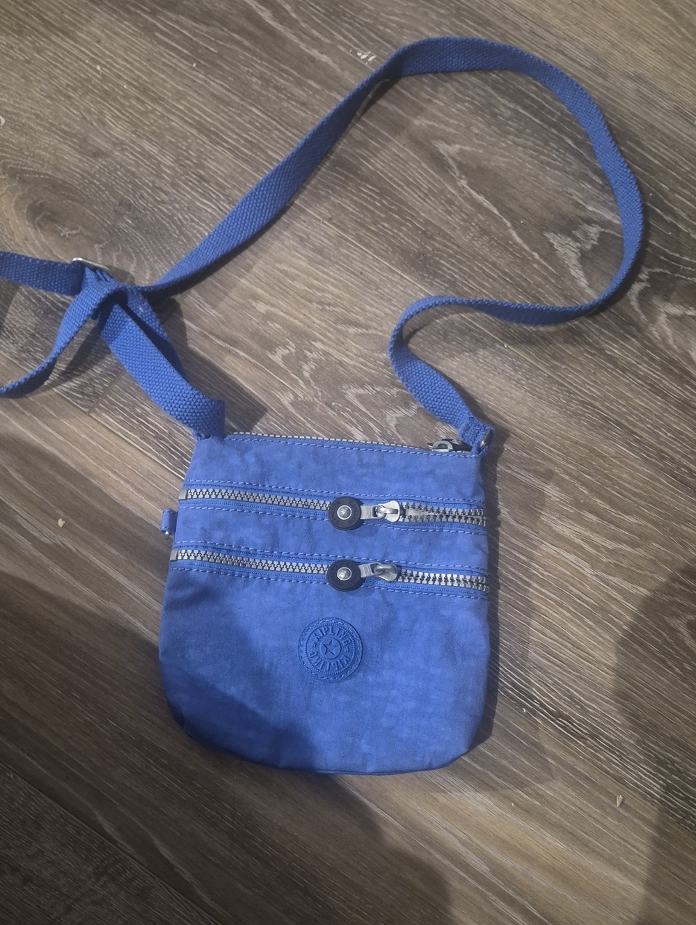 Kipling Royal Blue Small Crossbody Pouch